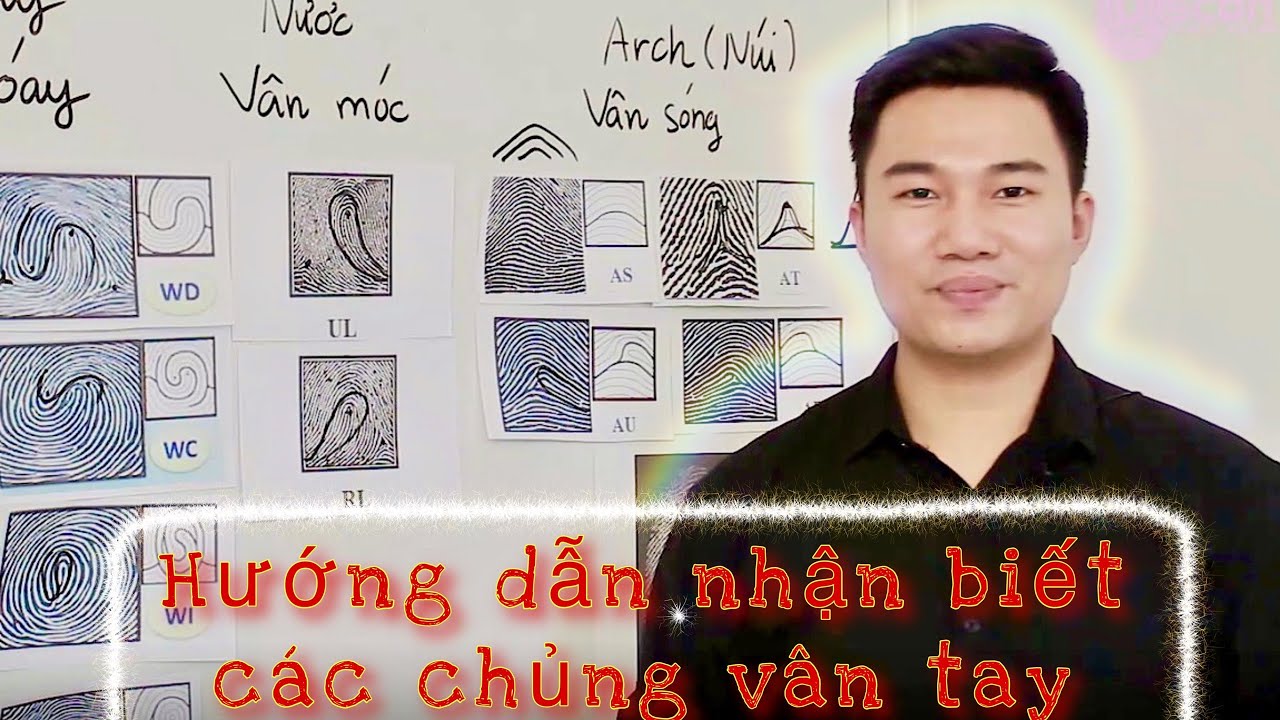 HƯỚNG DẪN NHẬN DIỆN CÁC CHỦNG VÂN TAY| Dương Thành Đạt