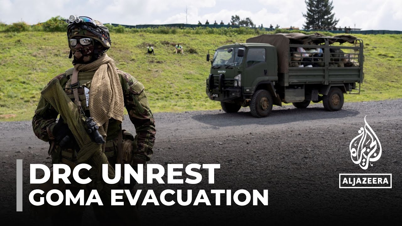M23 rebels closing in on Goma: People in the east of Dr Congo flee