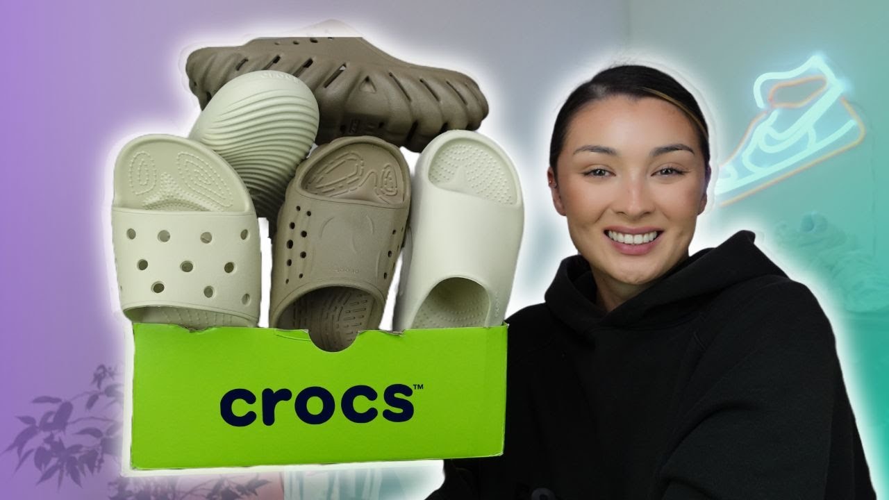 Я КУПИЛ ВСЕ ШЛЕПАНЦЫ CROCS! Обзор и прогулка пешком