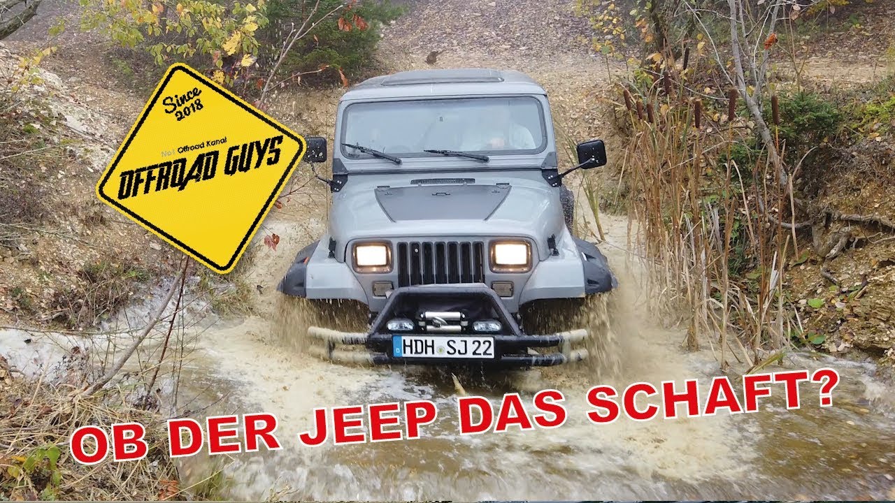 Langenaltheim Offroad-Park mit dem #Wrangler | #Offroad