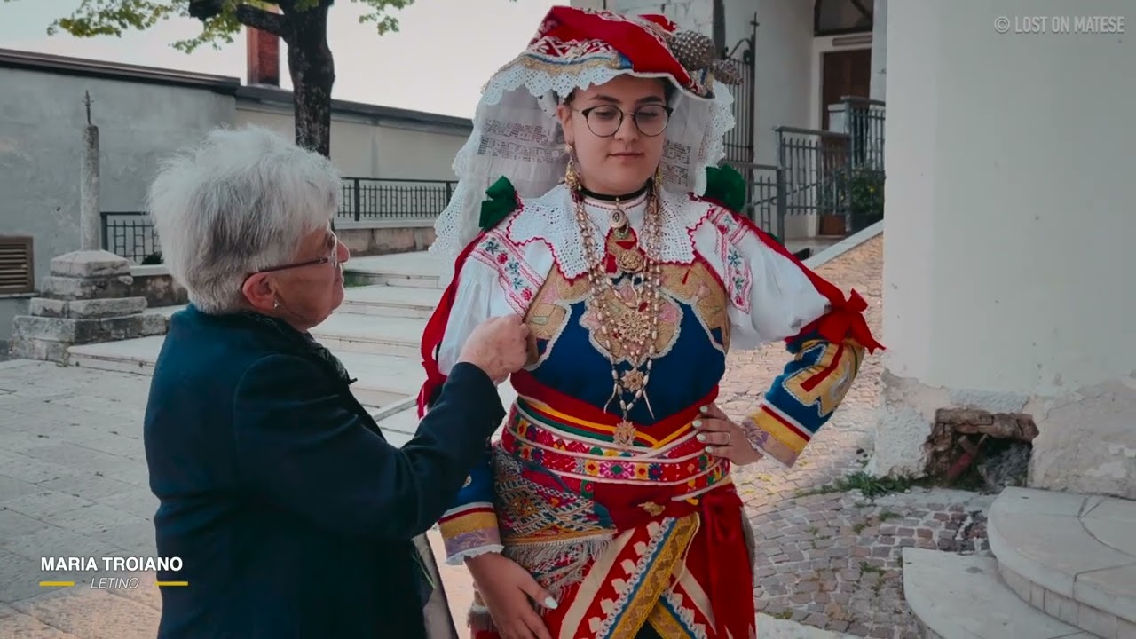Il costume della sposa di Letino - Il Matese in 80 tappe