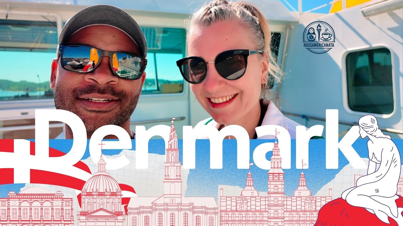 American-Russian Couple Explores Magical Denmark 🇩🇰 (Copenhagen to Ærø Island!)