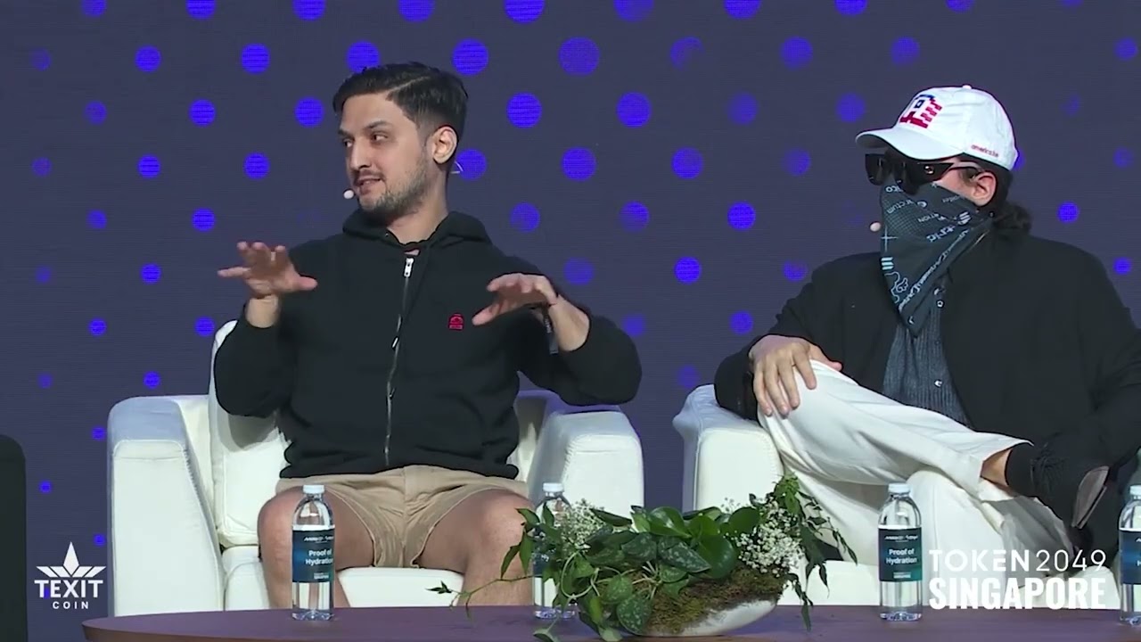 Backpack Exchange CEO Armani Ferrante at Token 2049 #backpackexchange  #backpack #crypto #solana