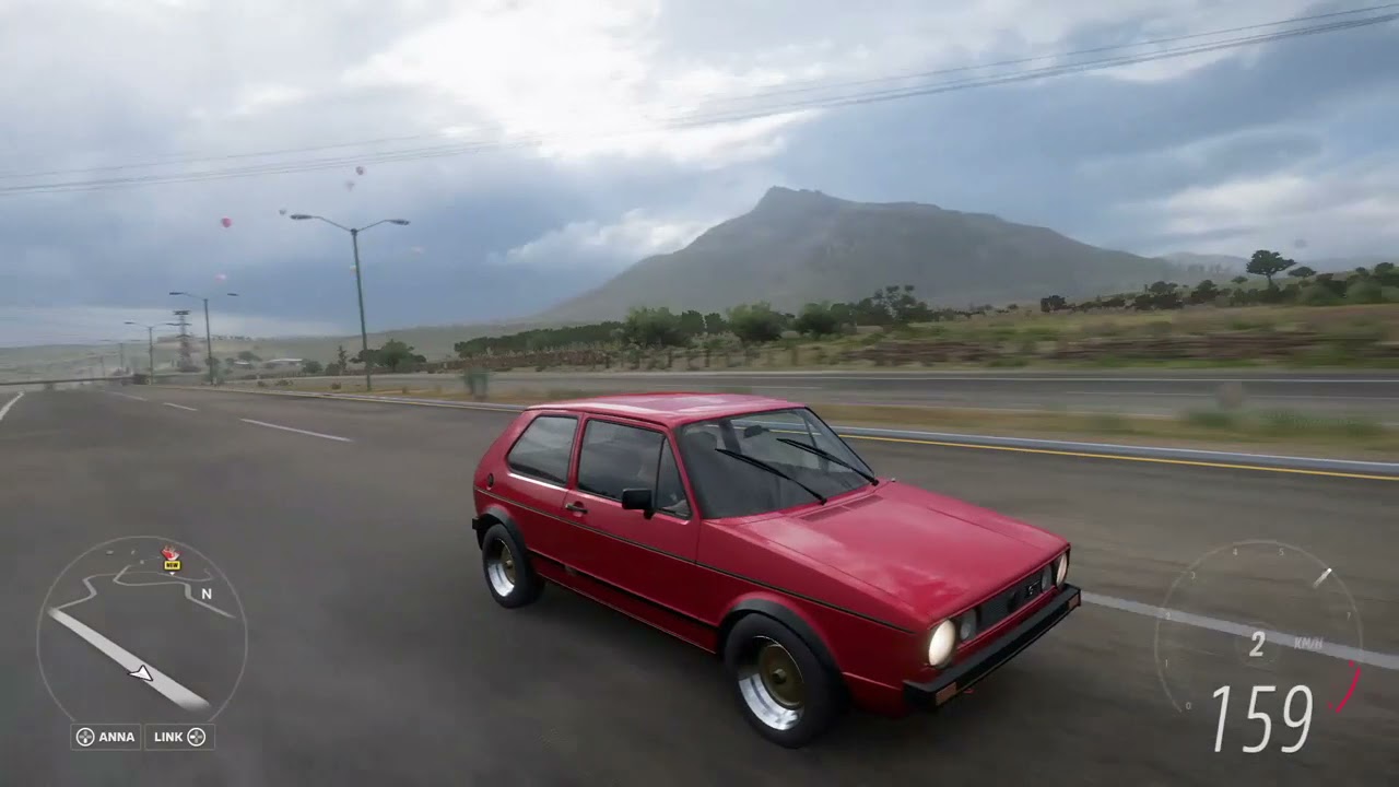 Forza Horizon 5 gameplay: VW MK1 2l 16v swap wheel spinning through Mexico 🇲🇽