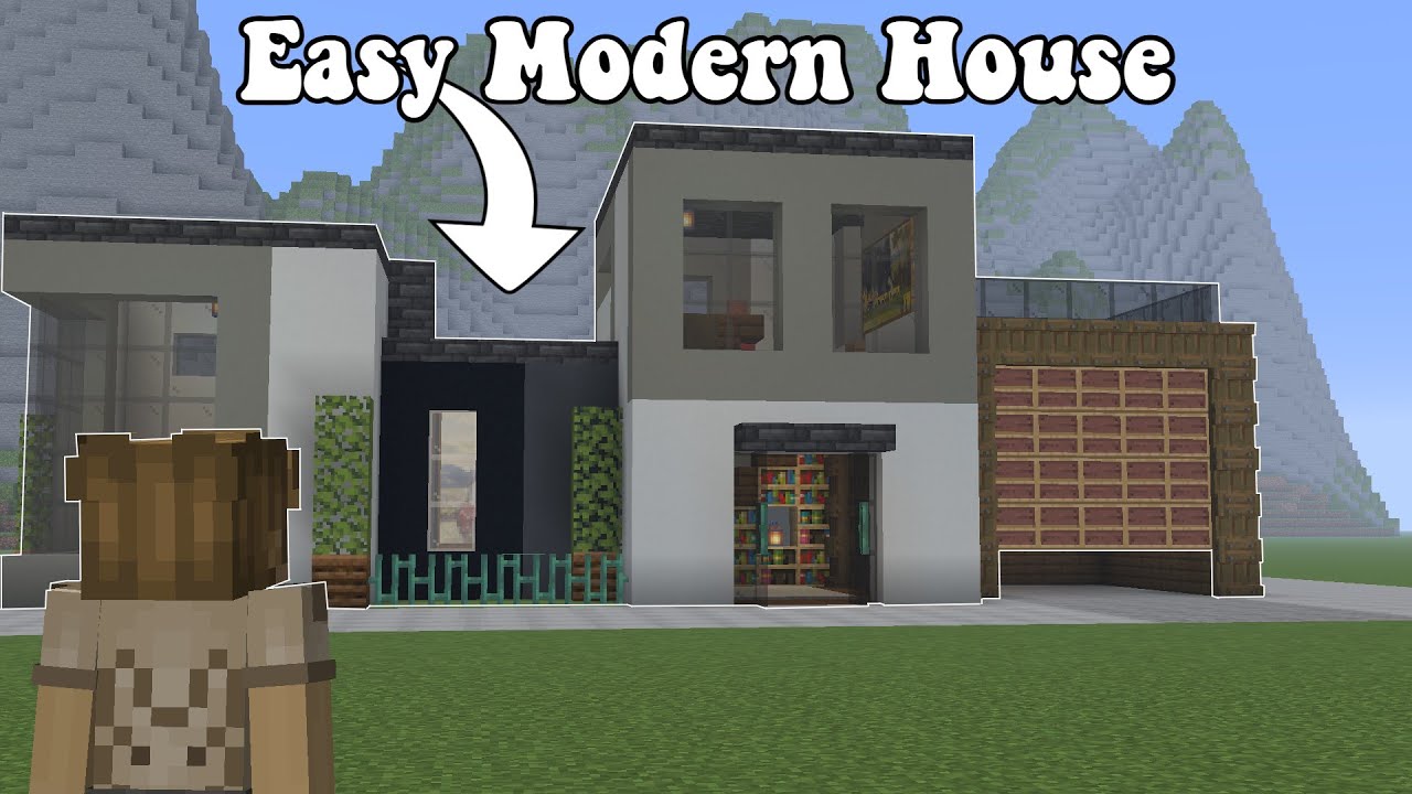 Easy Modern Minecraft House Guide