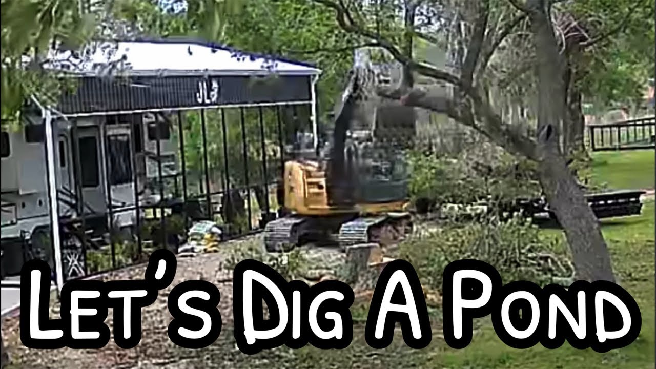LIVE: We Are Digging A Pond, TOGETHER!