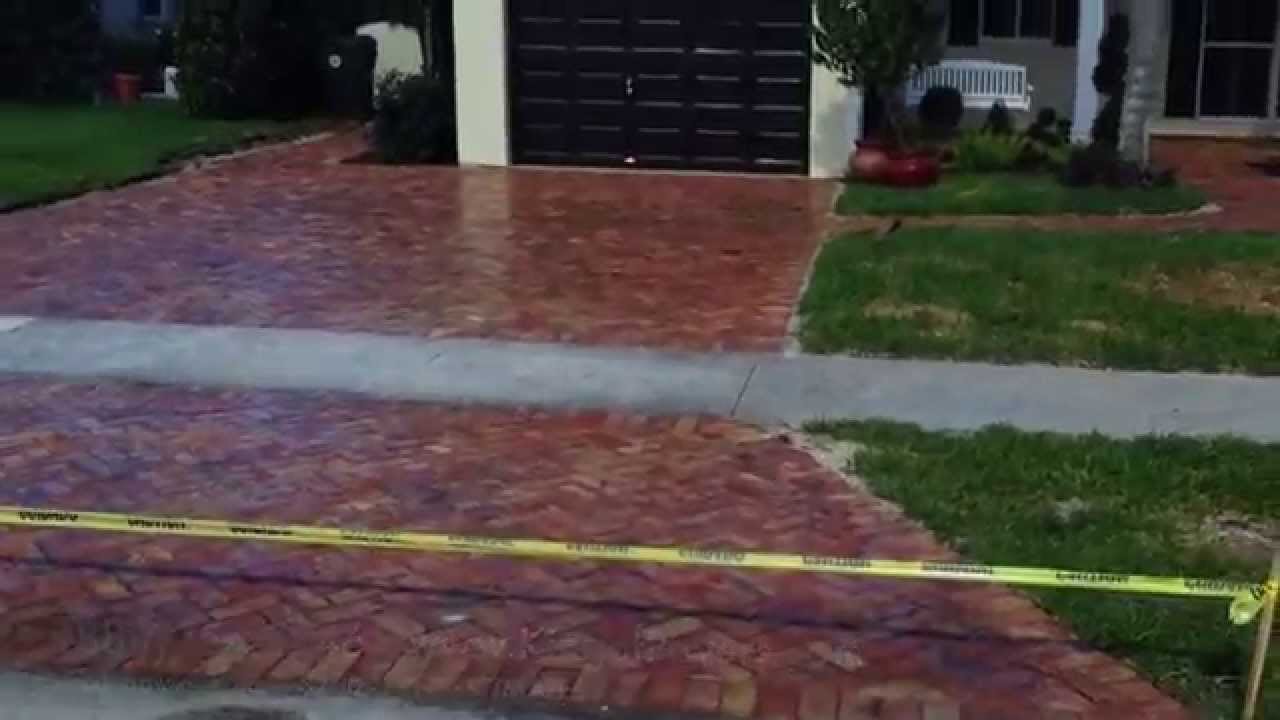 Old Chicago Brick Driveway Boca Raton - King of Pavers