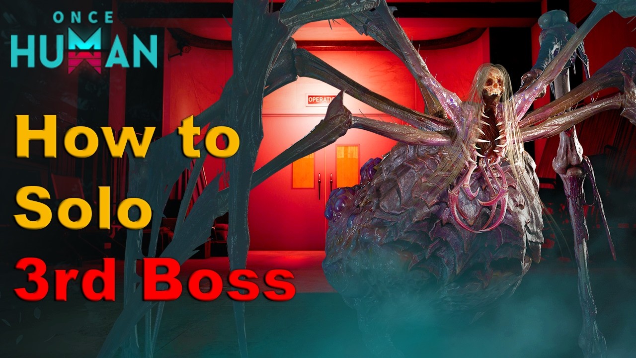 Once Human: How To Defeat Arachsiam (Third Boss Guide)
