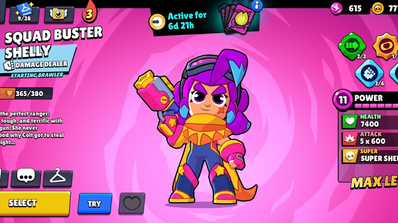 How to get squad buster shelly FOR FREE in Brawl Stars