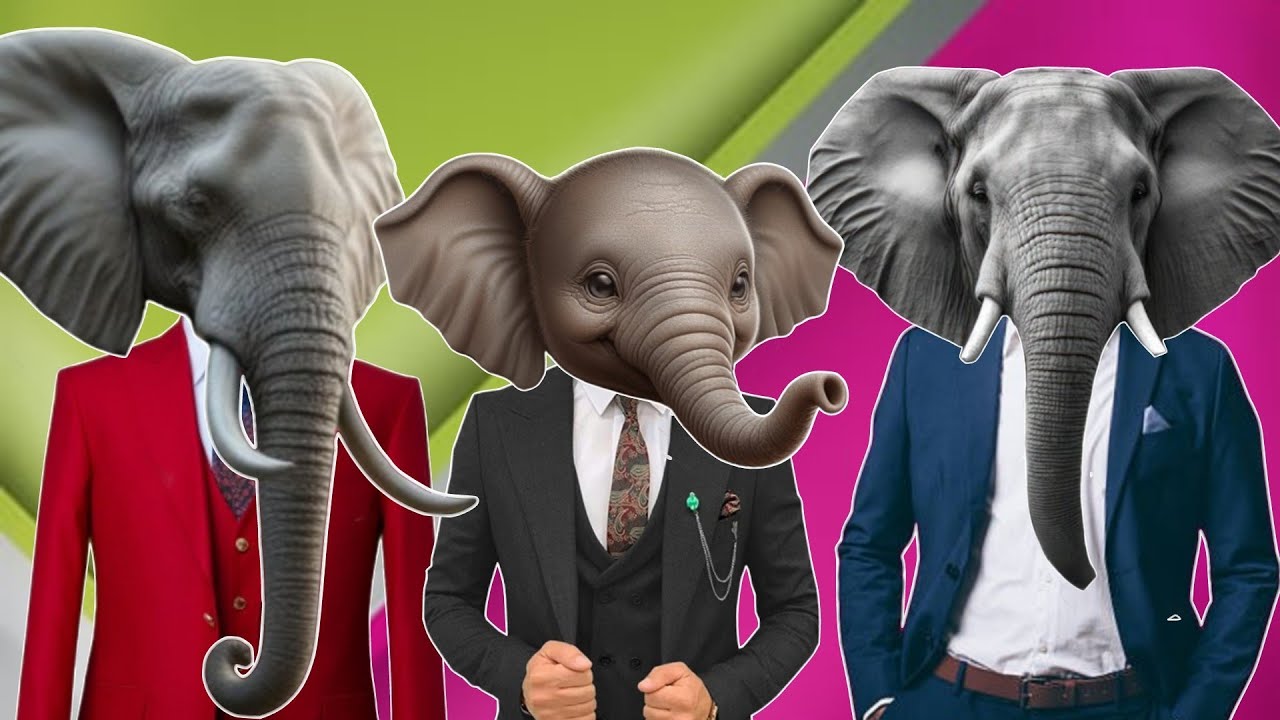 Funny Elephants - Coffin Dance Song PART 15 (COVER)