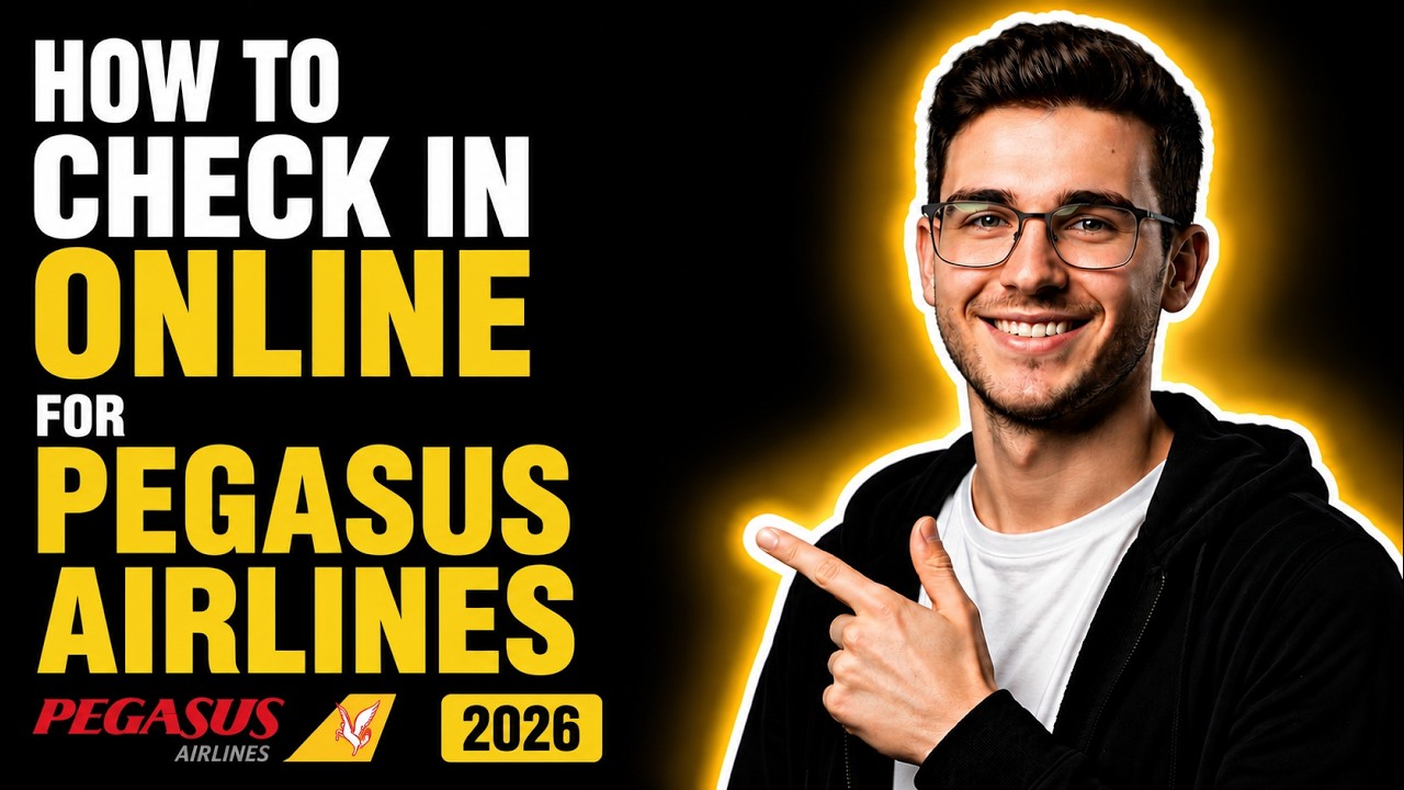 HOW TO CHECK IN ONLINE FOR PEGASUS AIRLINES (STEP-BY-STEP GUIDE 2026)