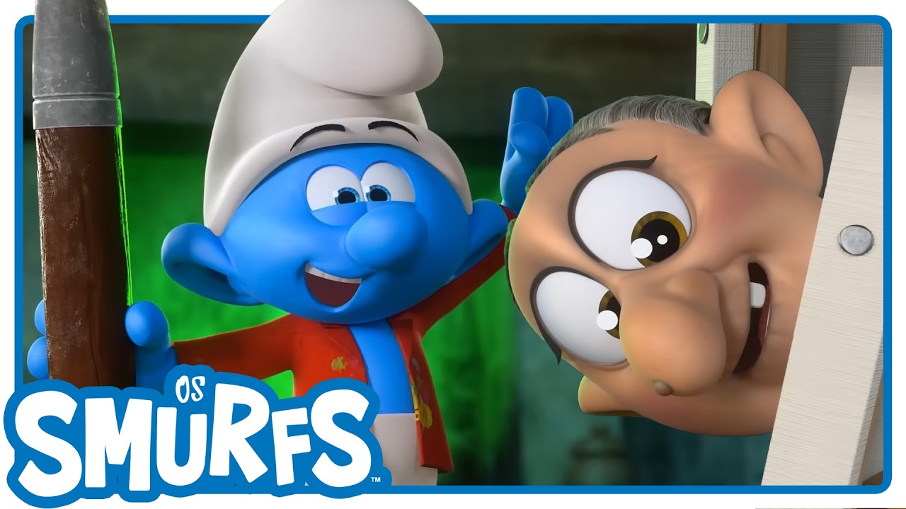 Pintor e a M&atilde;e do Gargamel: Que Confus&atilde;o! &bull; Os Smurfs  &bull; Brasil