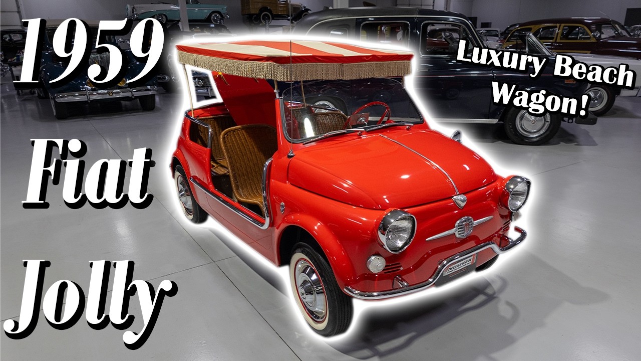 Beach Buggy: 1959 Fiat 500 Jolly - FOR SALE