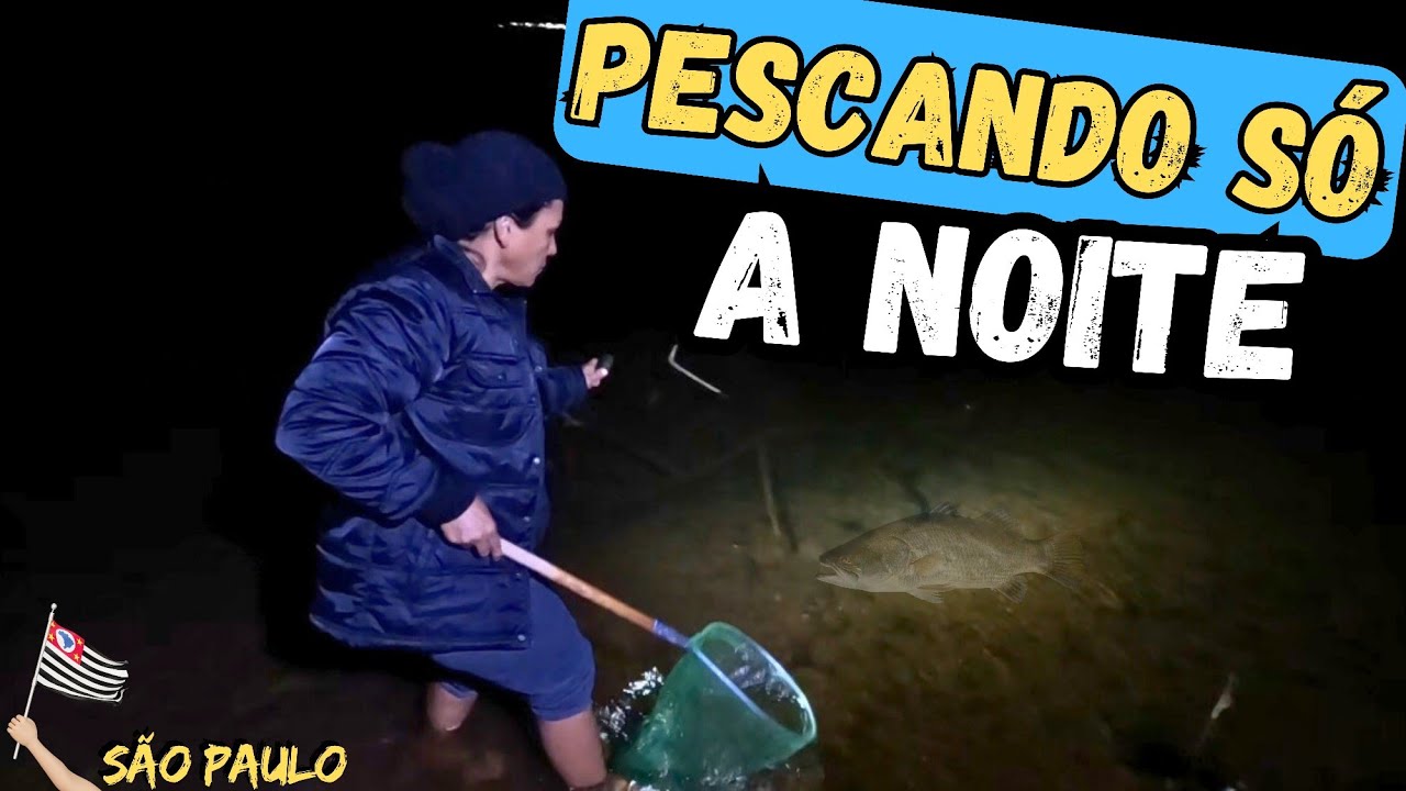 ENTREI NA ÁGUA À NOITE PARA PESCAR. T.03 EP.105