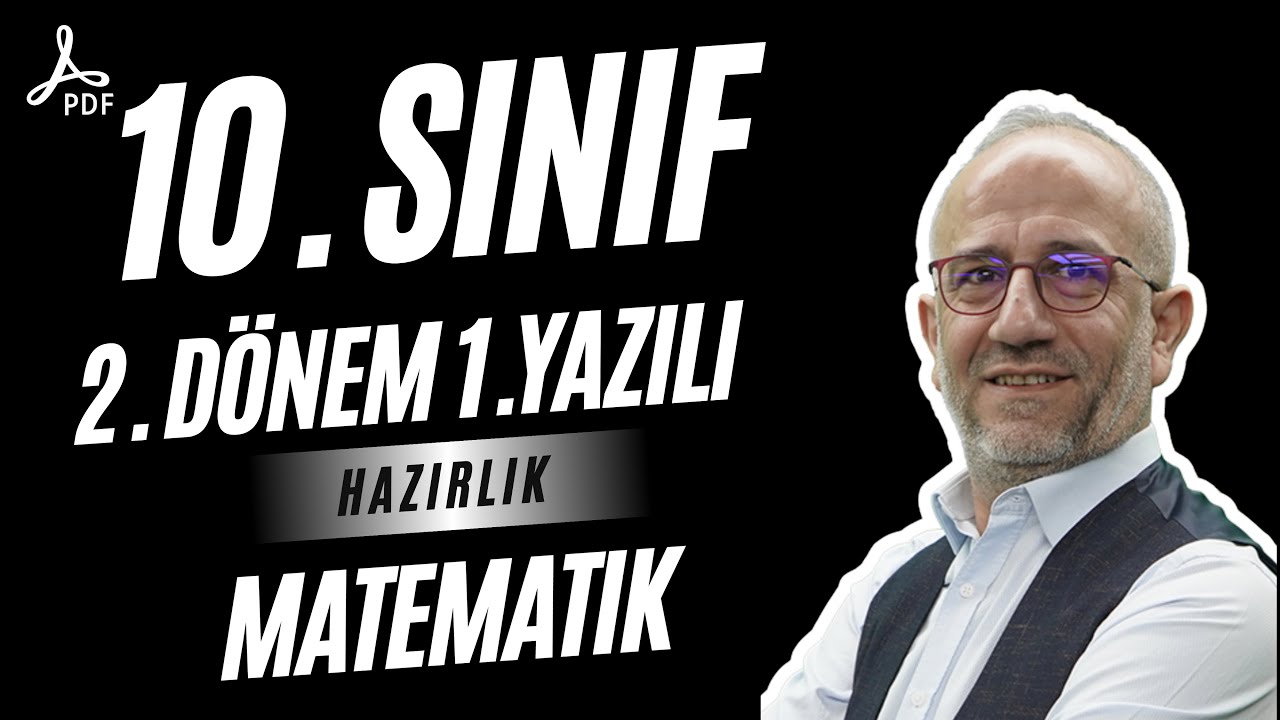 10.Sınıf Matematik 2.D&ouml;nem 1.Yazılı Hazırlık  #&ouml;ğrenmegarantili 