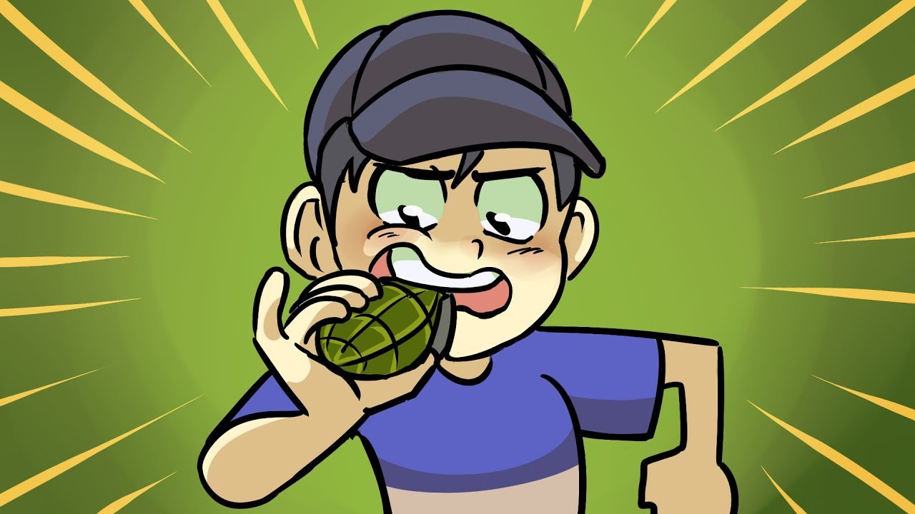 Eating a Gernade in GTA 5 | GTA 5 Online Funny Moments