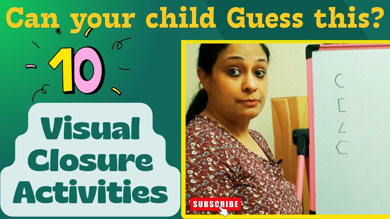 10 Fun Visual Closure Activities for Reading and Writing Skills!