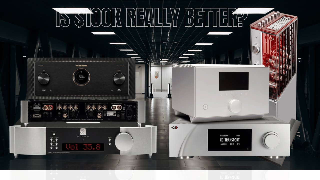 Hi-Fi усилители за 10 000 долларов против усилителей за 100 000 долларов — вы действительно слыши...