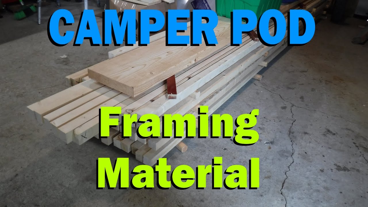 Ripping Lumber - DIY Travel Trailer Build - Small Camper Pod With Bathroom
