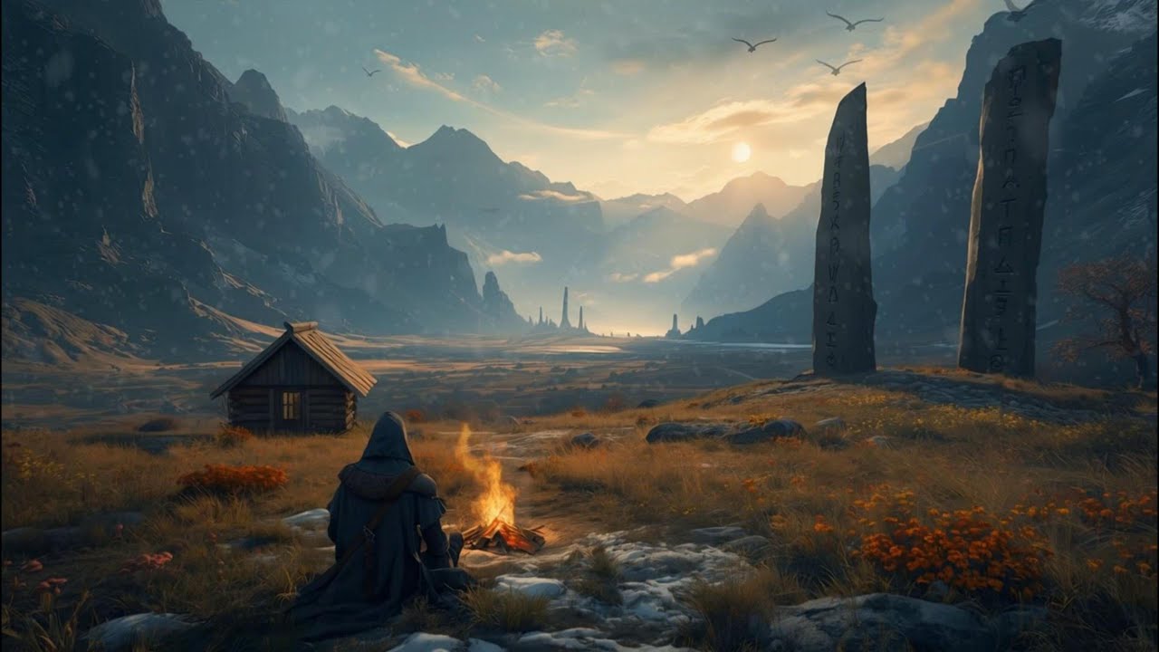 Ancient Guardian Valley | Epic Fantasy Celtic Ambience for Deep Relaxation, Focus & Sleep [No Ads]