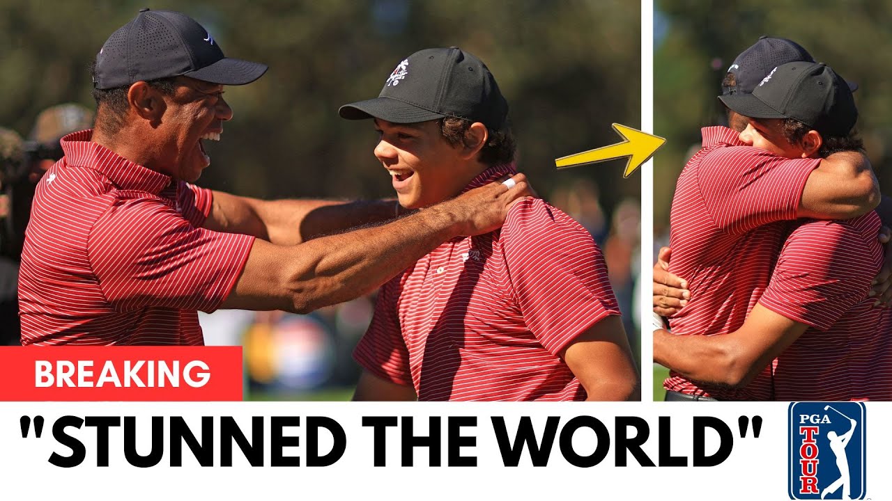 In 14 years, he did what Tiger never did! | Charlie Woods' incredible record