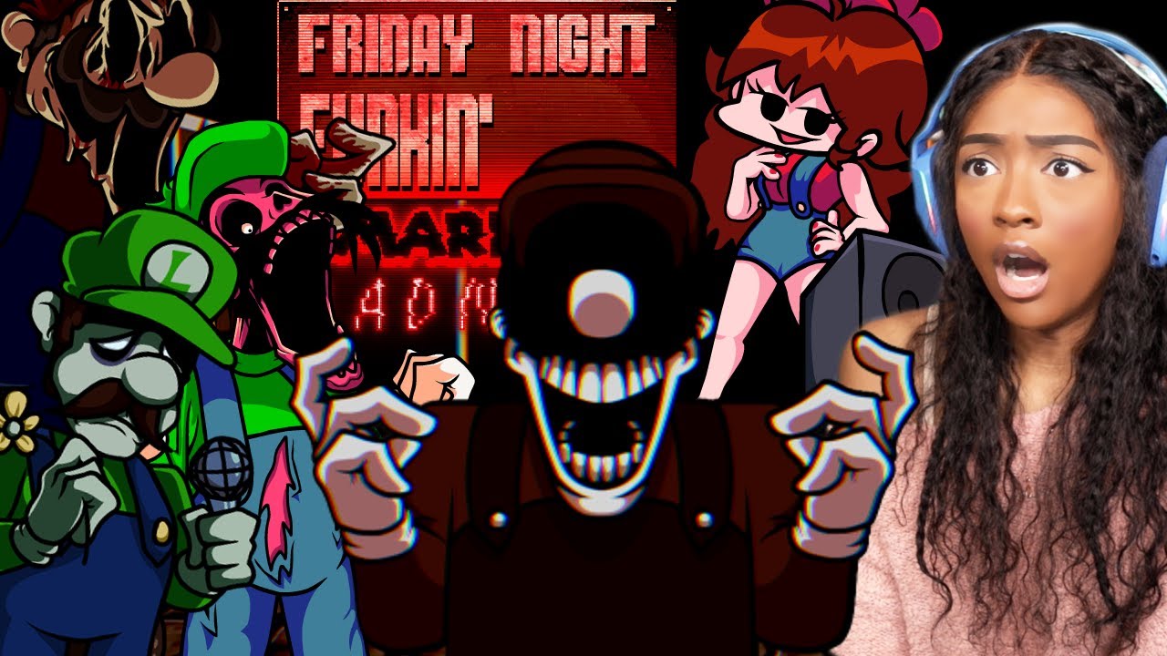 МАРИО СТАНОВИТСЯ ВСЁ СТРАШНЕЕ!! | Friday Night Funkin' [Mario's Madness]