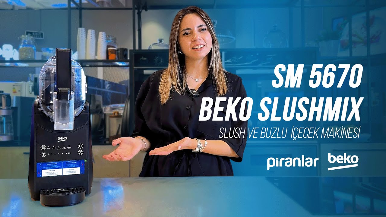 Beko SlushMix Tanıtım ve İnceleme | Evde Profesyonel Buzlu İçecekler 🍹❄️