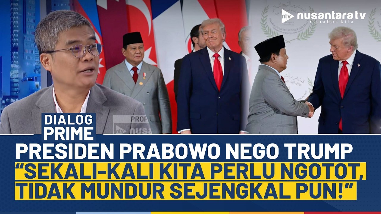Presiden Prabowo Ketemu Trump, Tarif 19% Mau Diturunin? Wijayanto Samirin: Kita Perlu Ngotot! | NTV