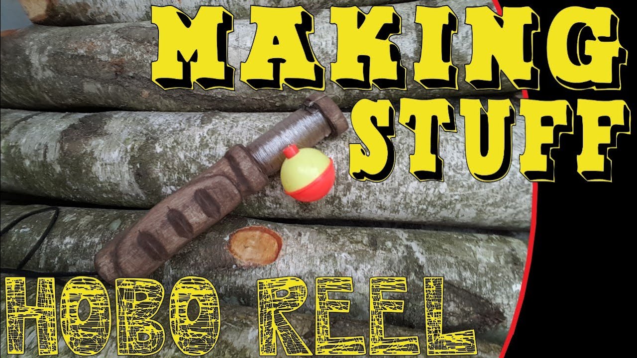 Carving Hobo Fishing Reel - Easy Wood Carving Project
