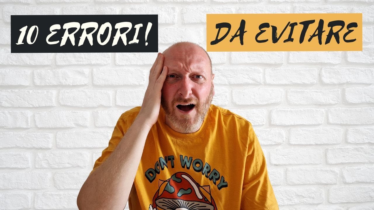 10 ERRORI IMPERDONABILI DA NON COMMETTERE NEI VIAGGI