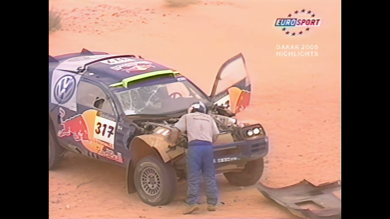 Robby Gordon Dakar Rally 2005 [AI Upscaled]