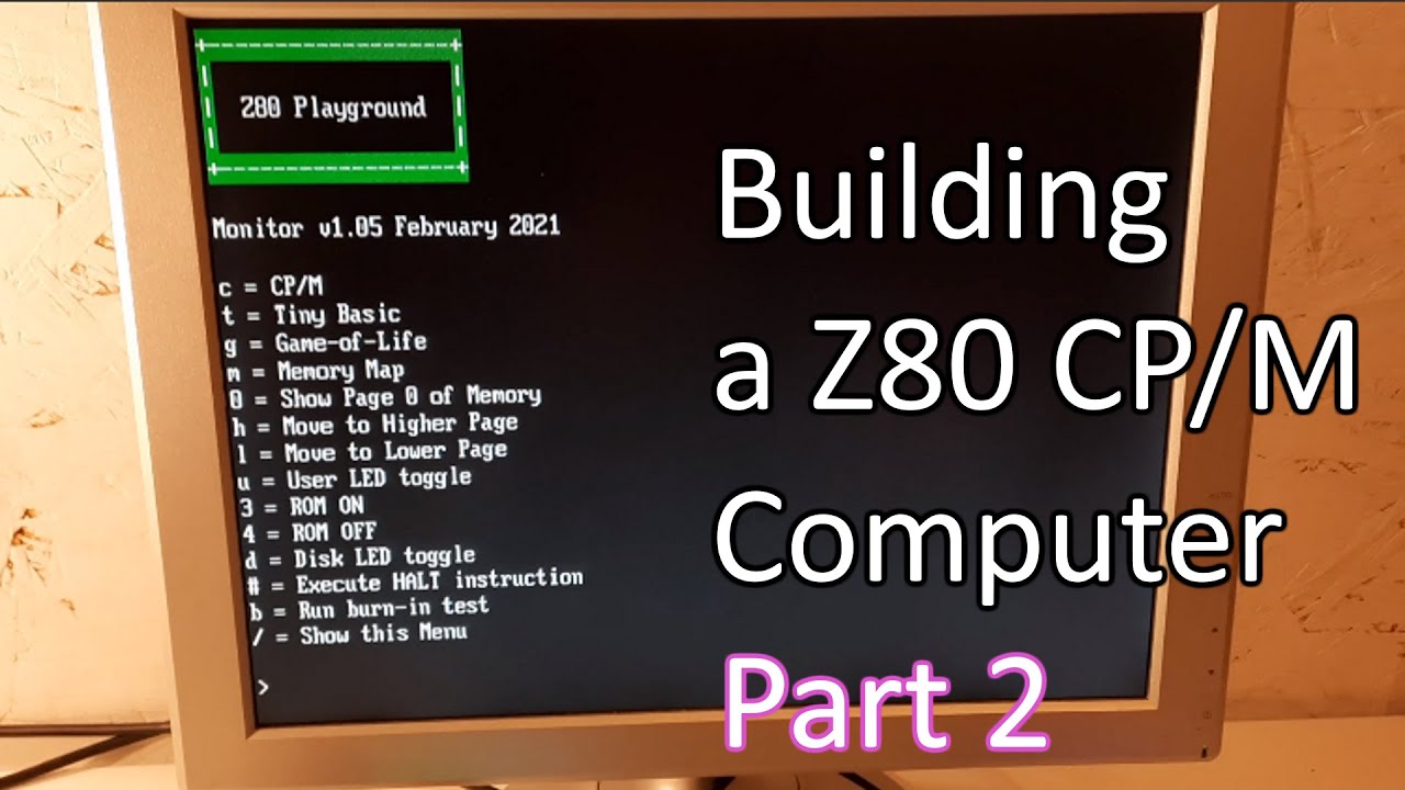 Building a standalone Z80 CP/M computer (part 2)