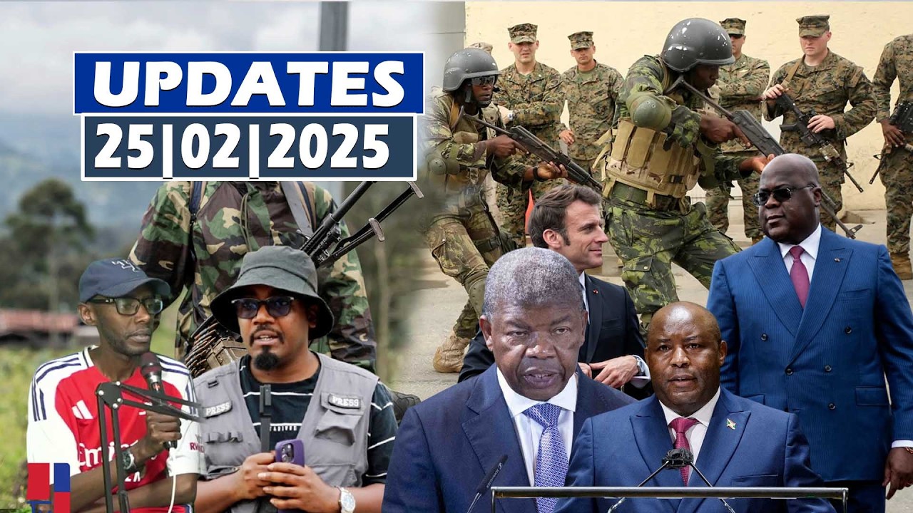 UPDATES 25|2:U BURUNDI& SADC BAGEZE KURE UMUGAMBI WO KURASA U RWANDA|ANGOLA MU MEZI 4 YO GUFATA GOMA