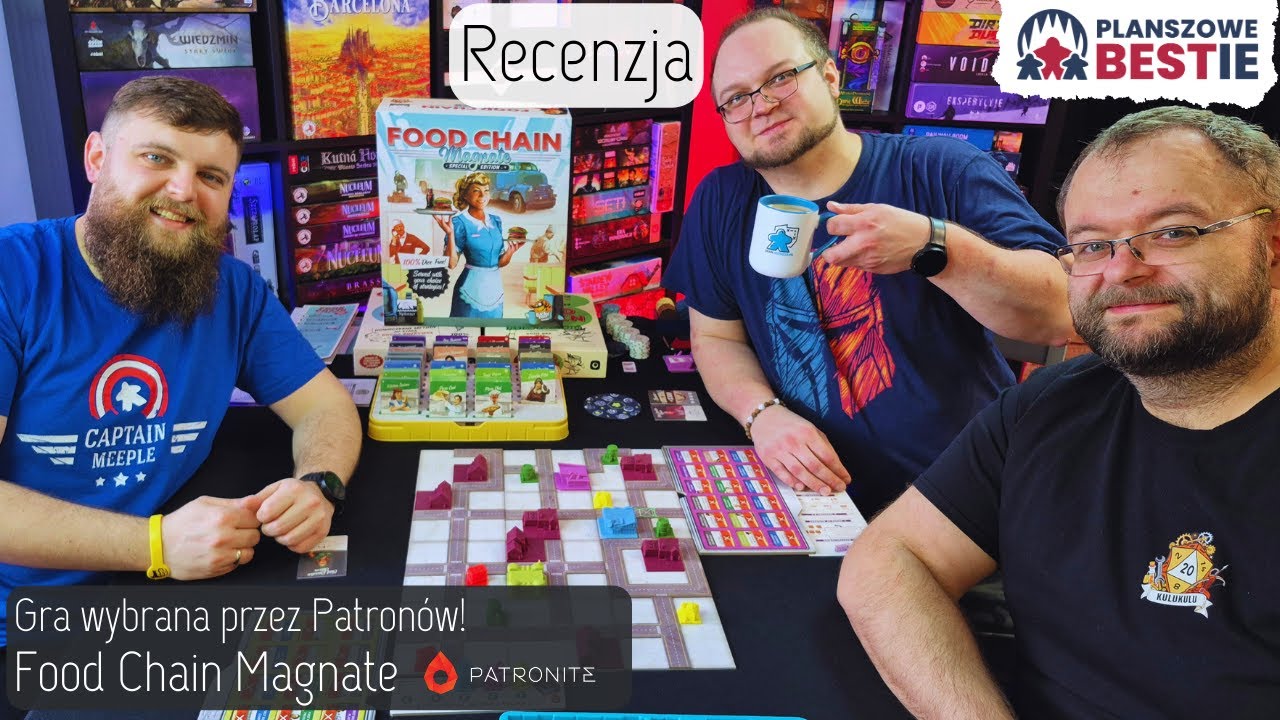 Food Chain Magnate - Recenzja - Planszowe Bestie #652 - 01.02.2026