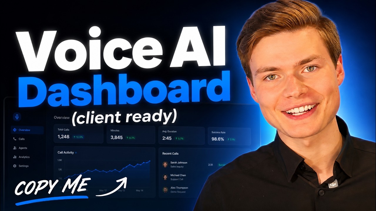 Я создал готовый для клиентов голосовой AI-дашборд за 2 часа с помощью Claude Code