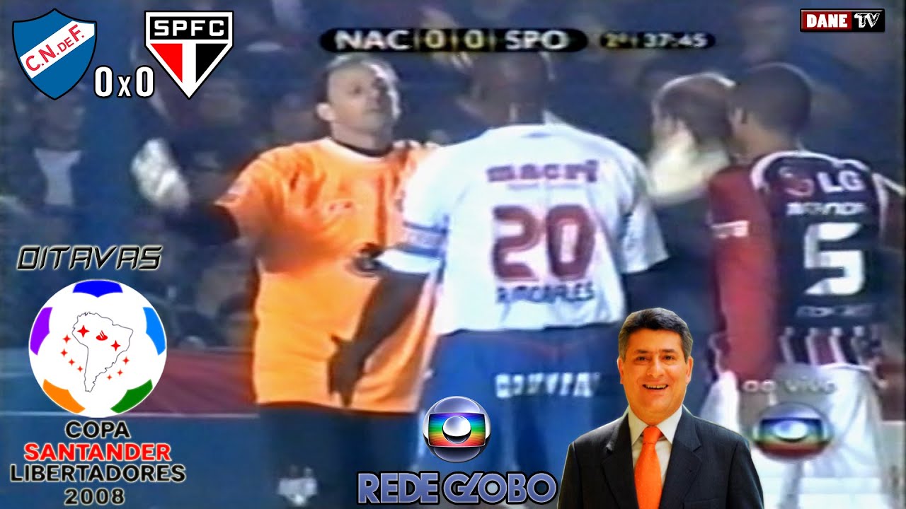 Libertadores 2008 - Nacional 0x0 São Paulo