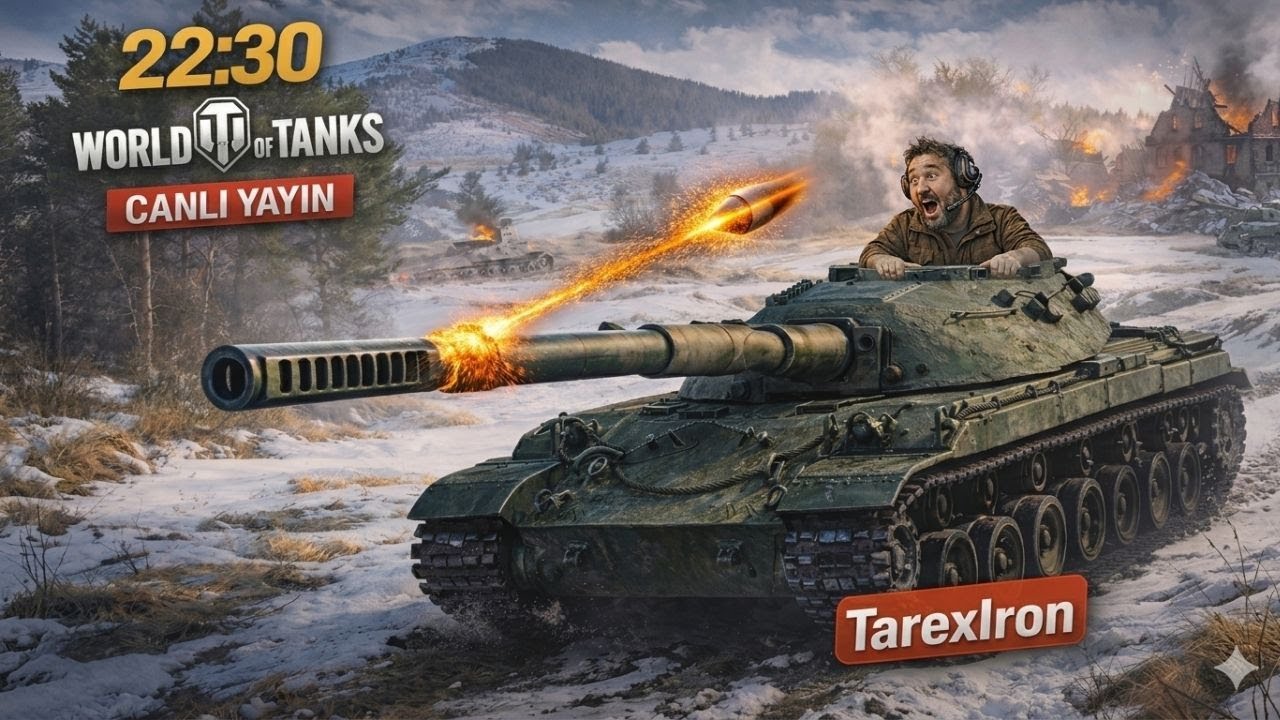 10K Hasar Atmaya Geldim | WoT Canlı | TarexIron