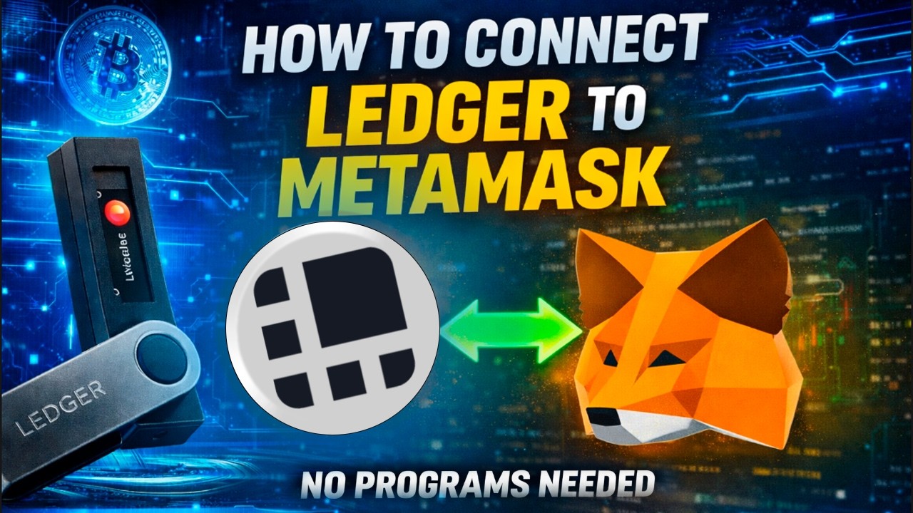 🔐 Как подключить MetaMask к Ledger / Как подключить Ledger к MetaMask (2026)