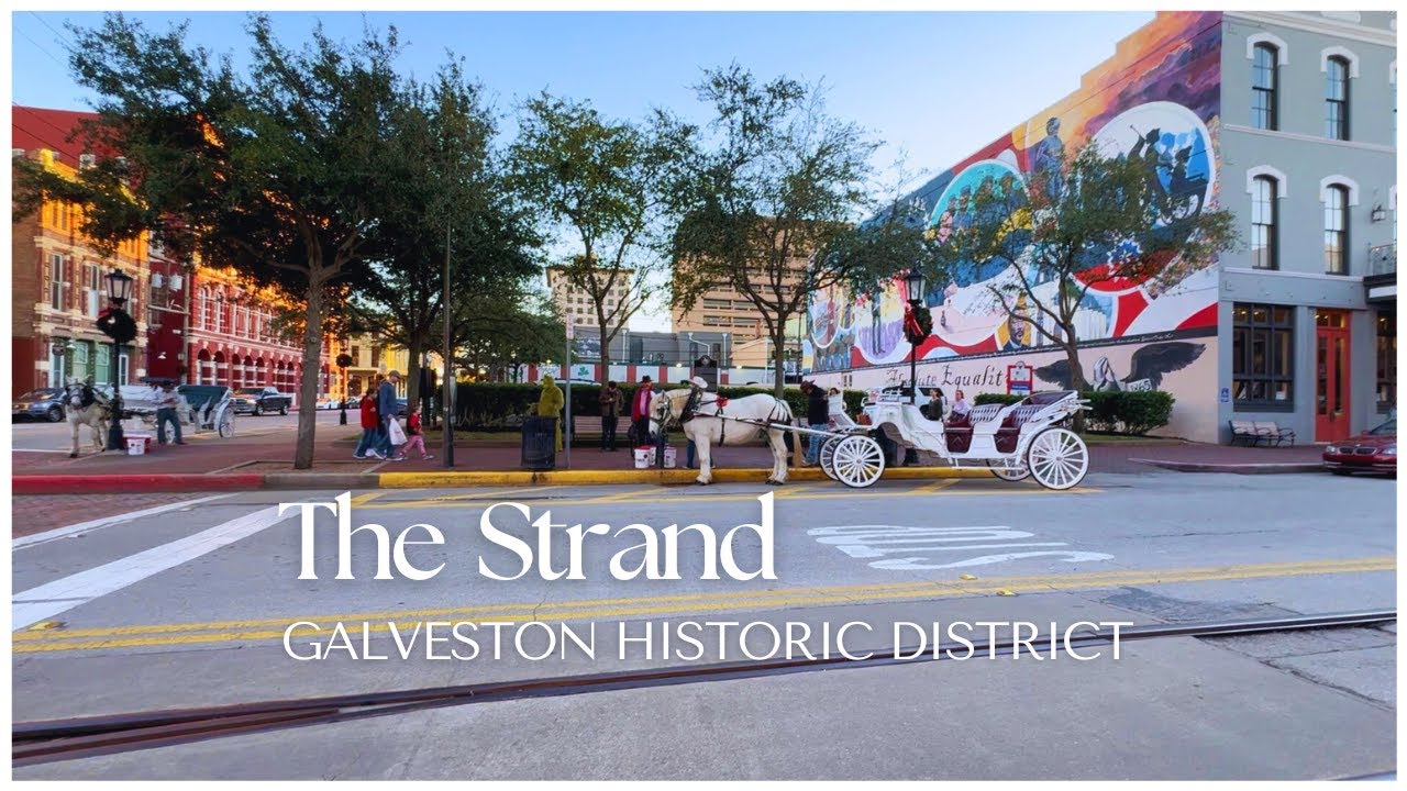 The Strand at Christmas - Galveston, TX | December 2024