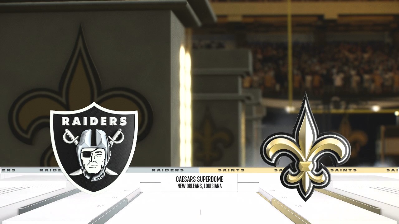 Madden NFL 26 - Las Vegas Raiders (3-12) Vs New Orleans Saints (12-3) PS5 Simulation Week 17