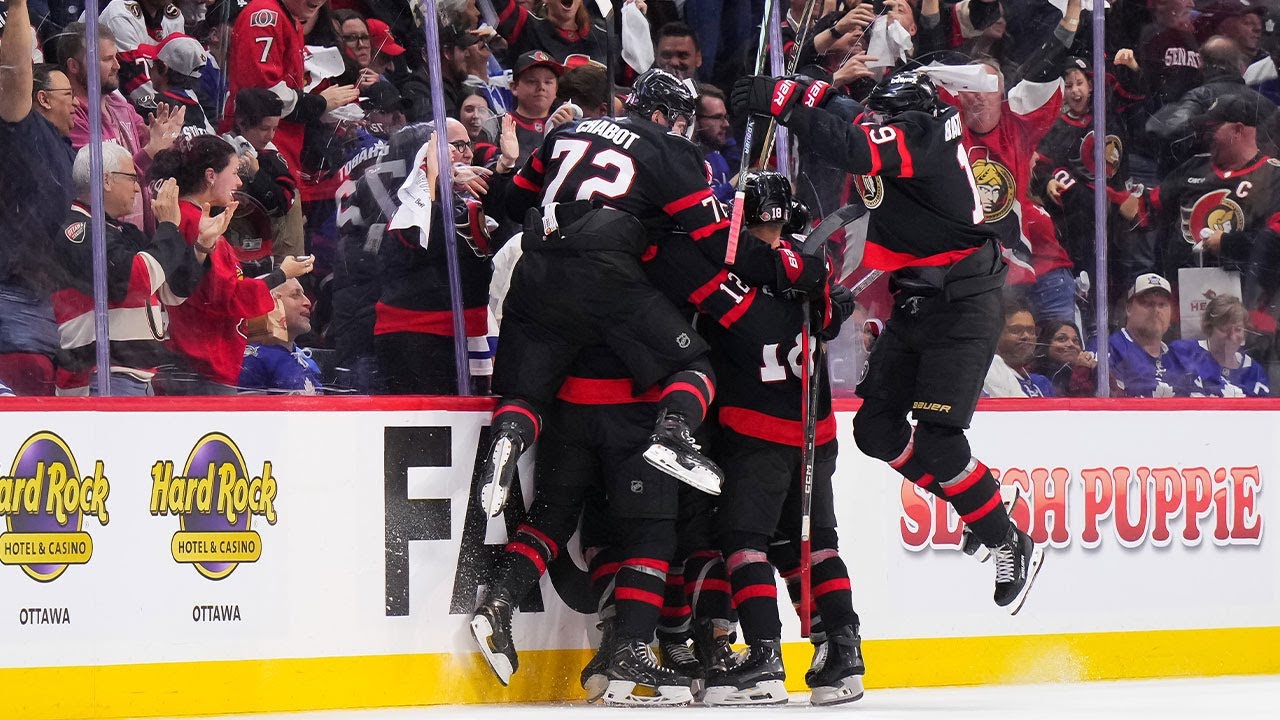 SANDERSON in OT has Senators ALIVE and headed to GAME 5
