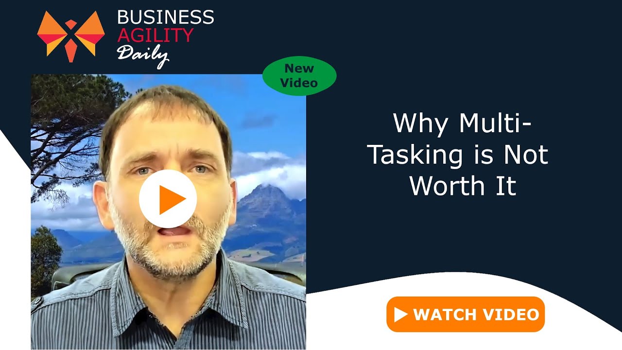 Why Multitasking is Not Worth It