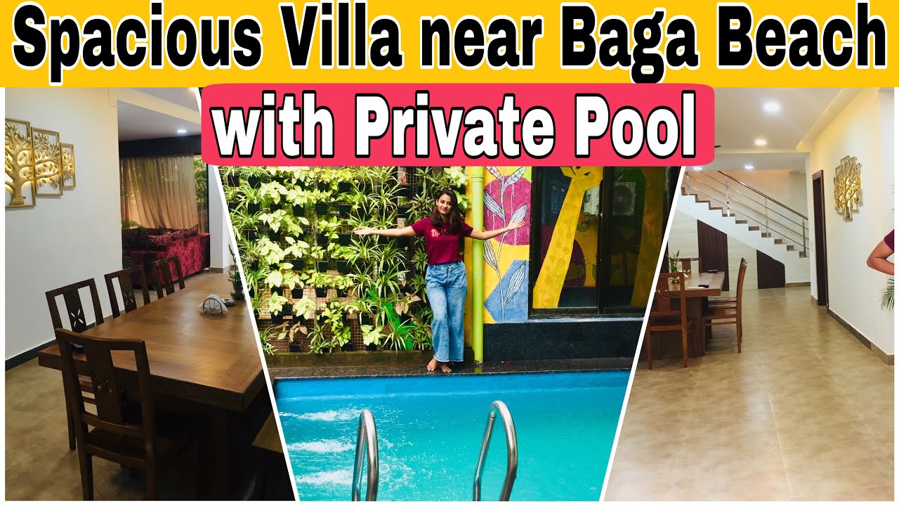 Casa Vinte Villa in North Goa | 3 BHK Villa near Baga and Anjuna beach | Goa Villa with private pool