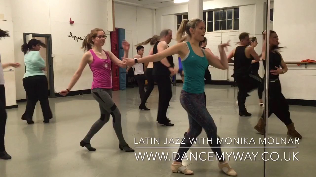 Latin Jazz Dance Class with Monika Molnar at Pineapple Dance Studios