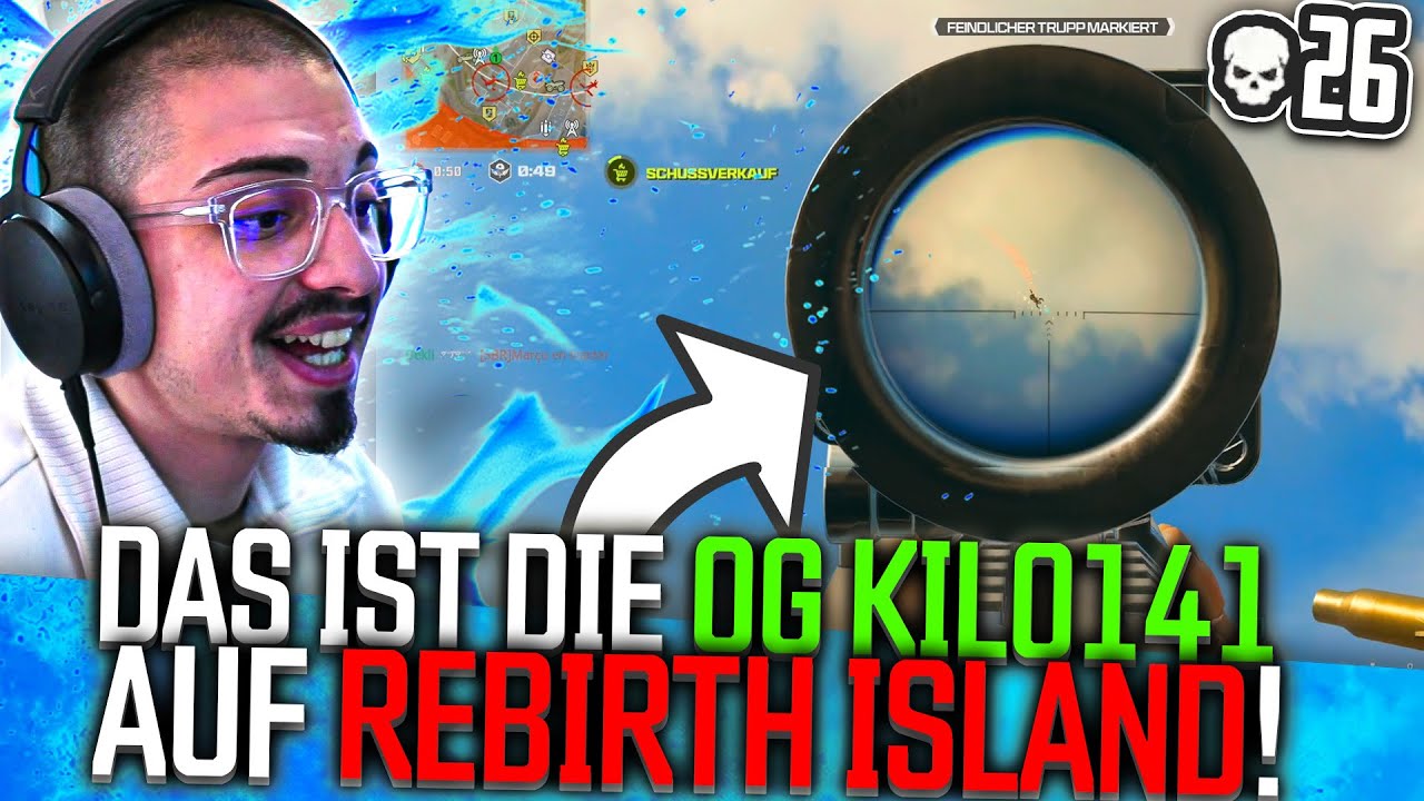 Ich hab die *OG KILO-141* auf REBIRTH ISLAND getestet..