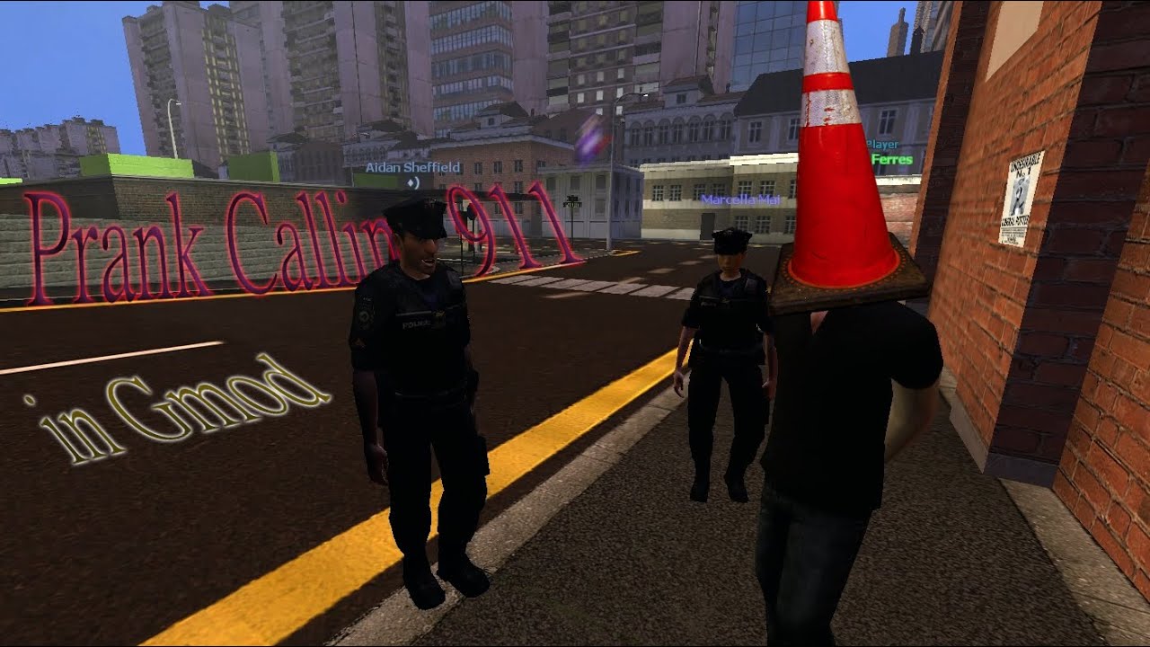 prank calling the police - gmod darkrp trolling