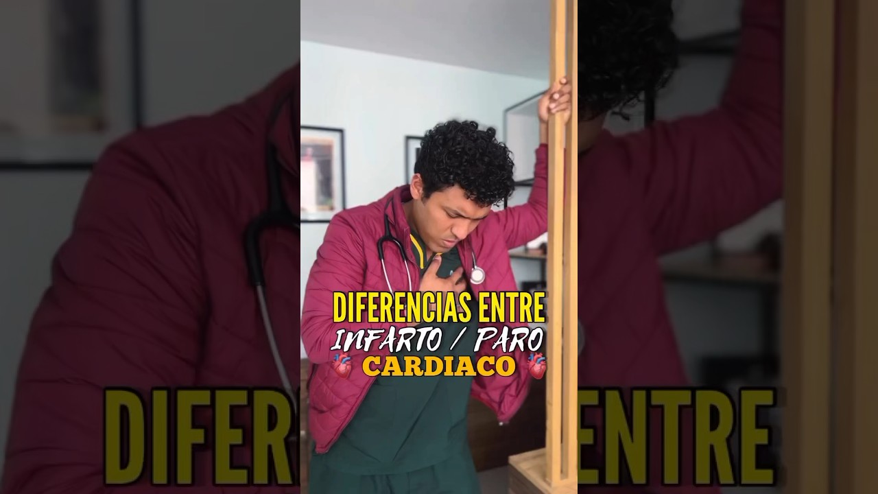 Diferencias entre infarto y paro card&iacute;aco 🫀🫀