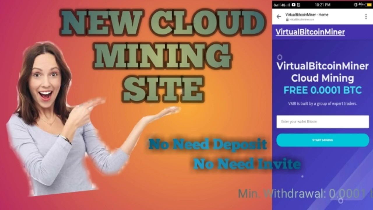 VIRTUAL BITCOIN MINER | NEW CLOUD MINING SITE 2020 | REVIEW