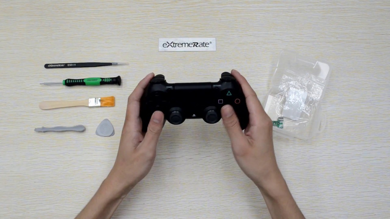 Replacement Operation Video For PS4 Controller Charging Port Socket Board (12Pin JDS-030 )