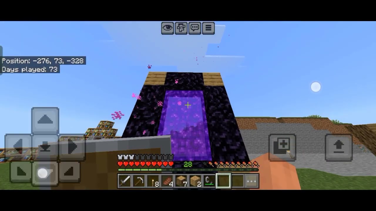 MINECRAFT EP#5 UNANG PASOK SA NETHER